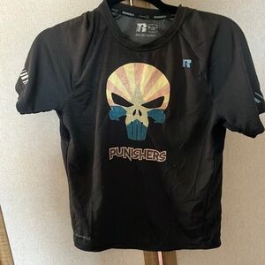 Children’s Russell Athletic Black Punishers Graphic T-Shirt xl